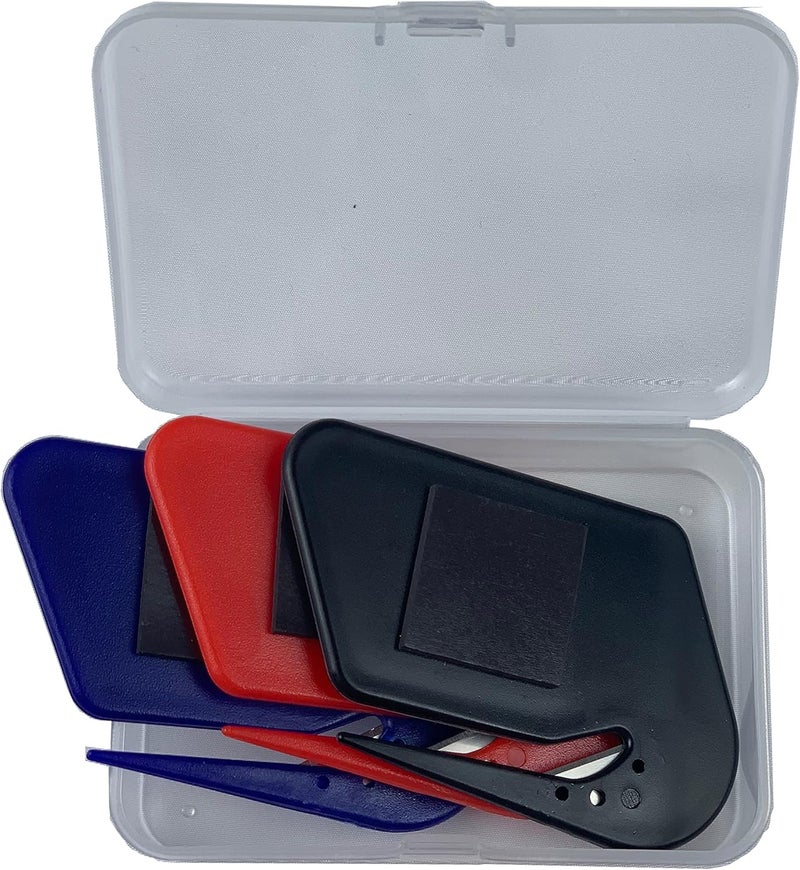 OZXTYO Magnetic Letter Openers Envelope,3 Pack,Envelope Opener Slitter,Mail Openers Blade with Magnet,Letter Opener for Women,Men,Office,Envelope Cutter(red,Blue,Black) - Image 3